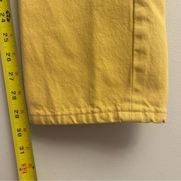 Club Monaco Jeans Yellow Women Size 27 The Relaxed Slim - Picture 11 of 11